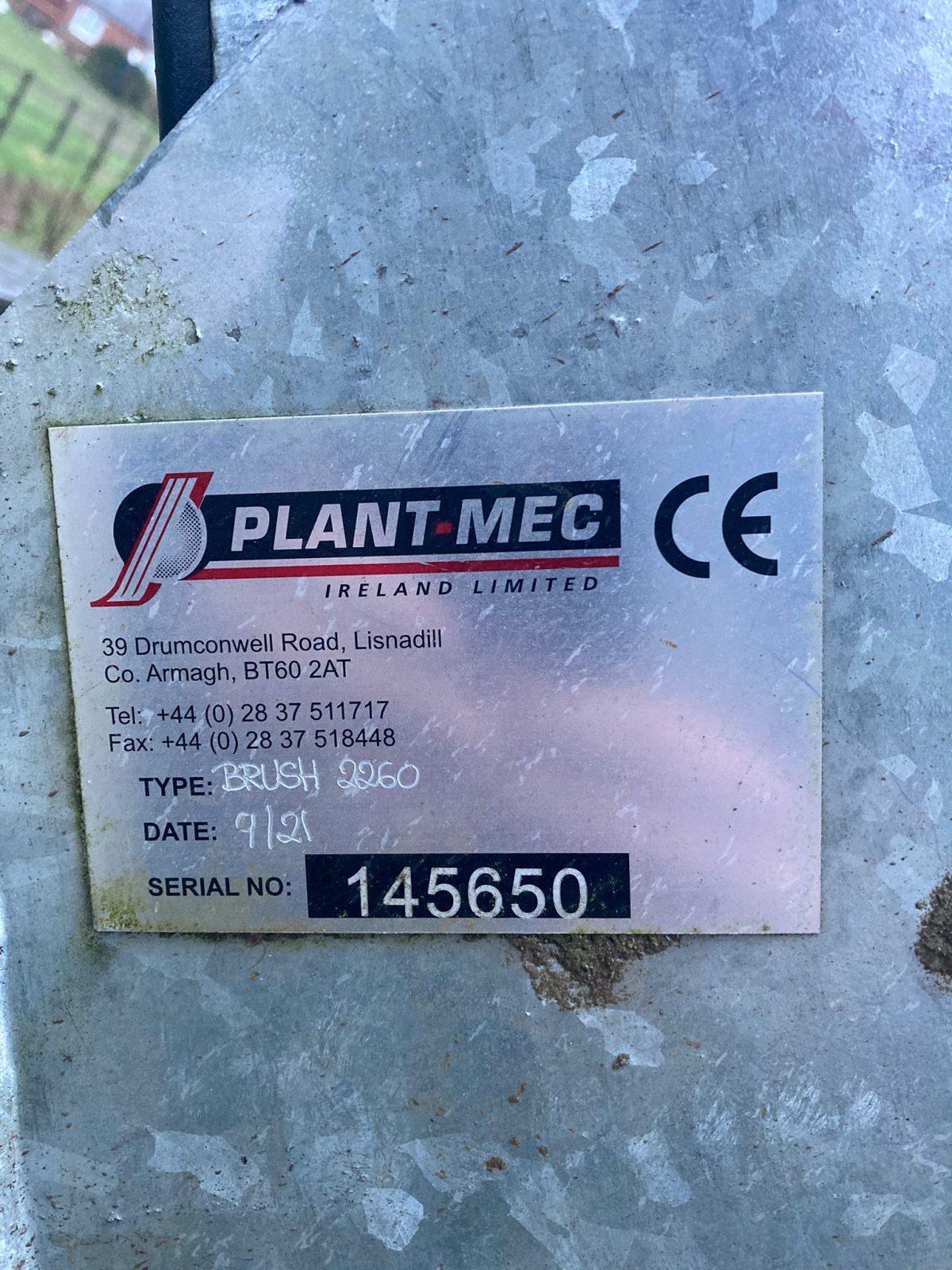 Used Plant Mec Brush 11012570