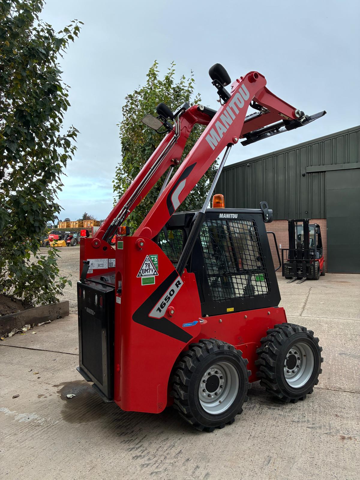 New Manitou 1650R Skid Steer